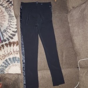 Black ankle length pants